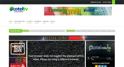 Desktop Screenshot of ecotel.tv