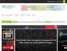 Tablet Screenshot of ecotel.tv